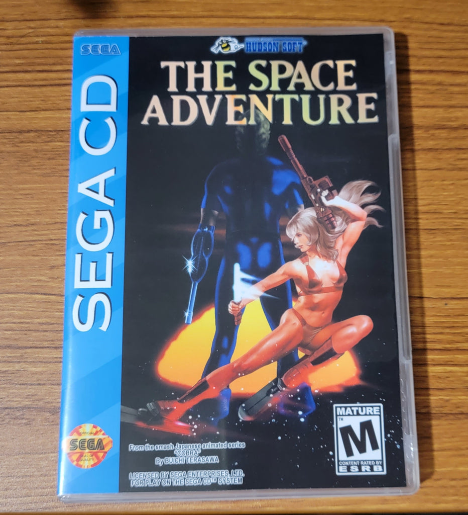 The Space Adventure Sega CD Repro – Nightwing Video Game Reproductions