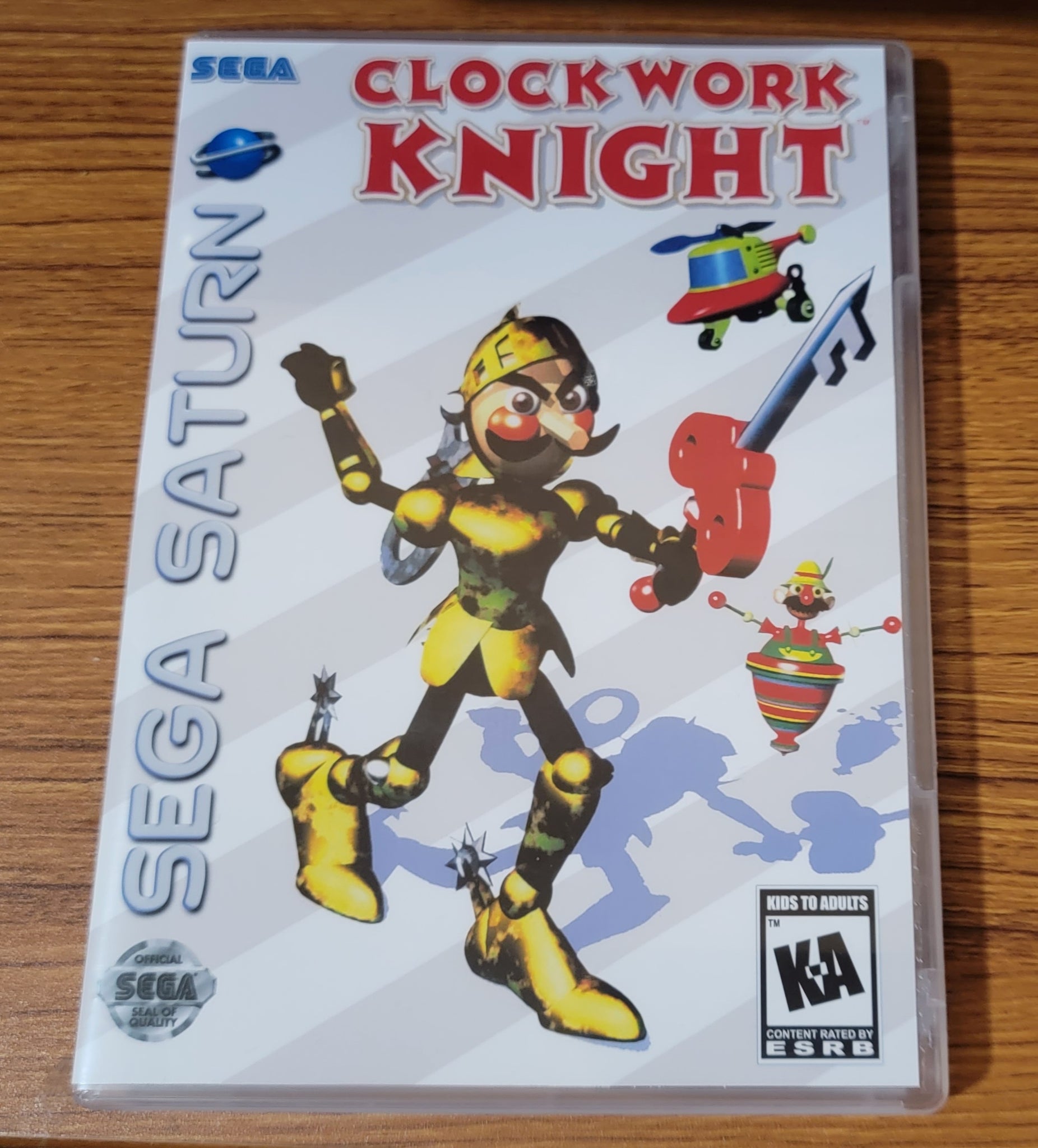 Clockwork Knight Sega Saturn Reproduction