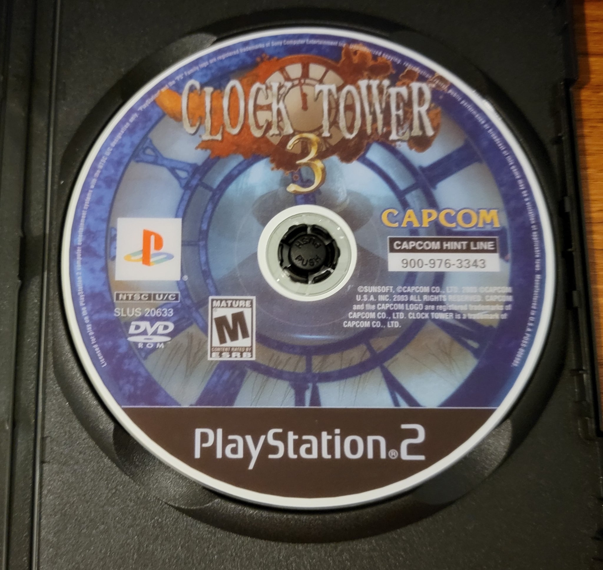 Clock tower 3 ps2 complete Manuel and disc sale included