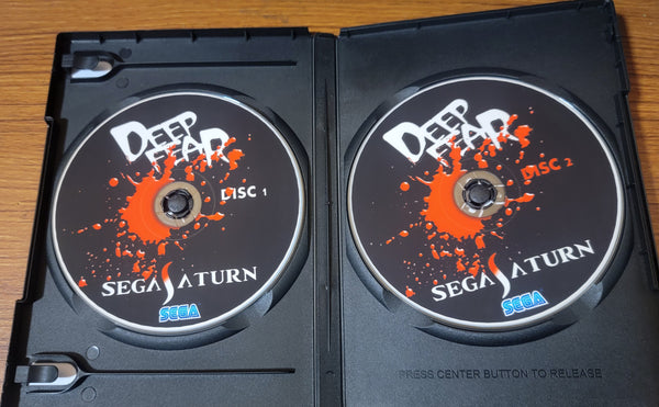 Deep Fear Sega Saturn Reproduction copy