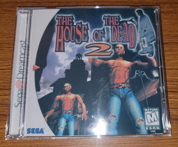 The House of the Dead 2 Sega Dreamcast reproduction