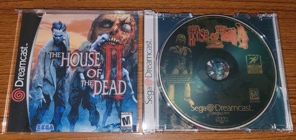 The House of the Dead 2 Sega Dreamcast reproduction