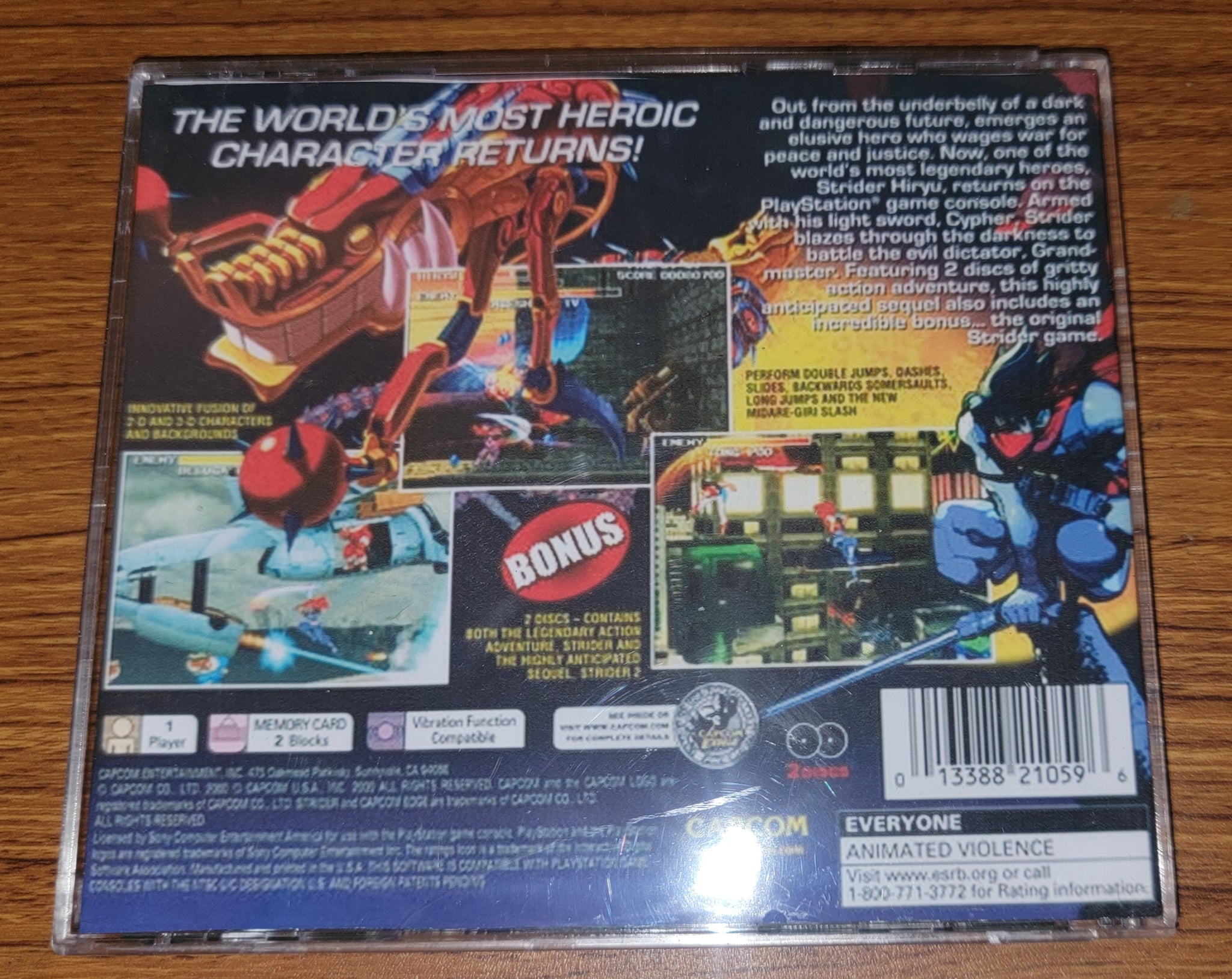 Strider 2 Playstation Reproduction – Nightwing Video Game