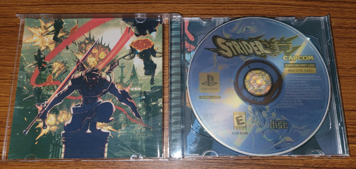 Strider 2 Playstation Reproduction – Nightwing Video Game Reproductions