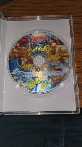 X-Men vs Street Fighter Sega Saturn Reproduction