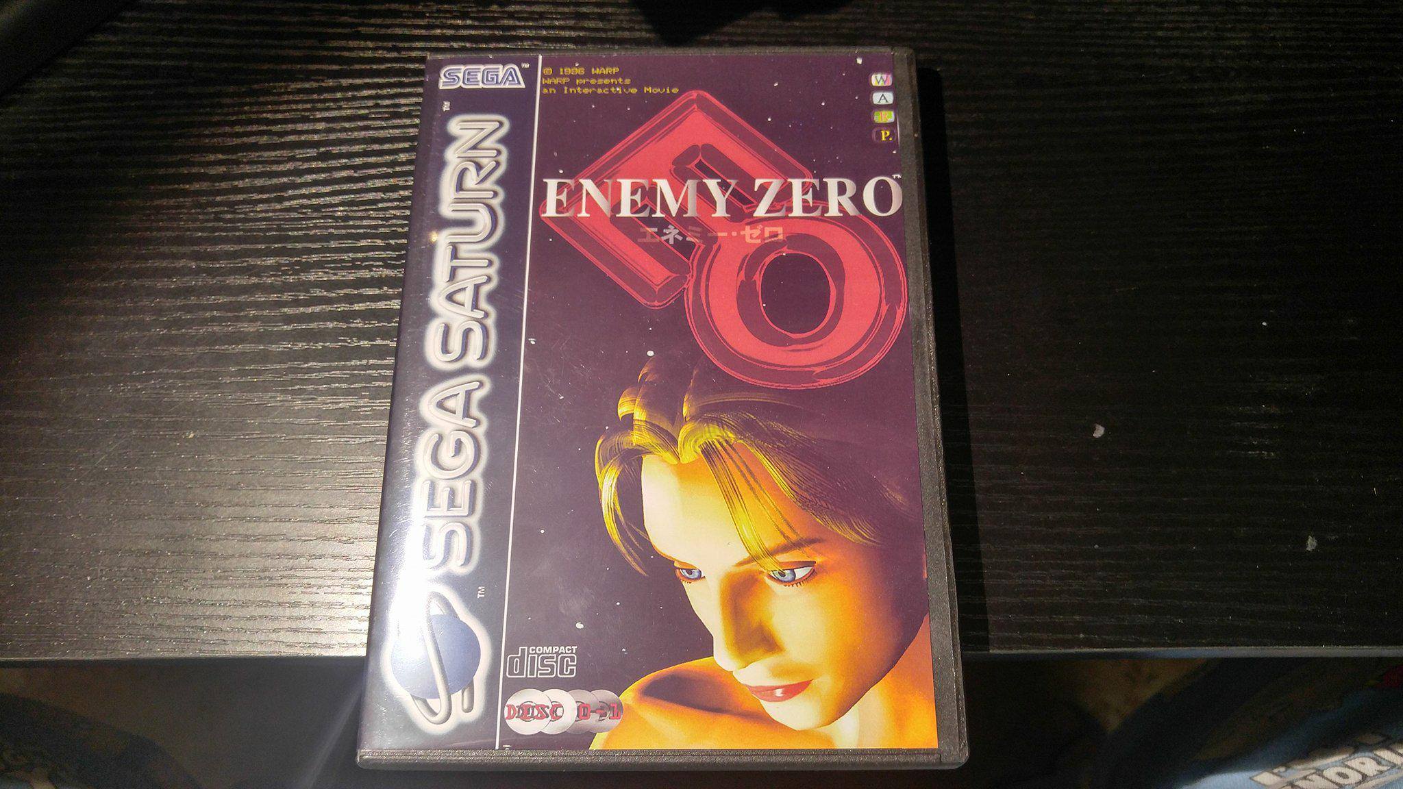 Enemy Zero Sega Saturn Reproduction