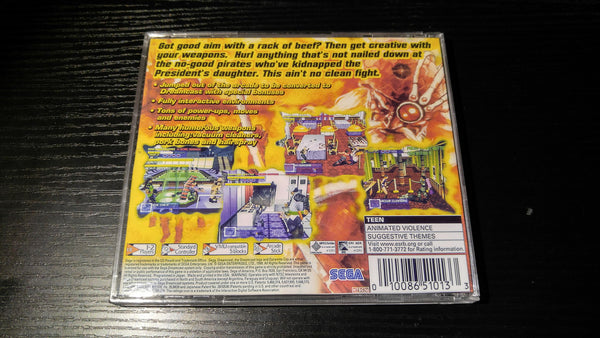 Dynamite Cop Sega Dreamcast Reproduction