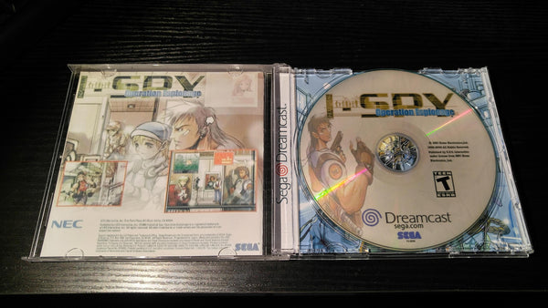 Industrial Spy Operation Espionage Sega Dreamcast Reproduction