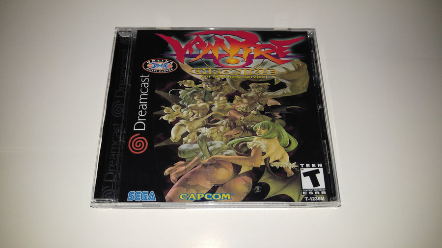 Vampire Chronicle for Matching Service Sega Dreamcast Reproduction bac ...