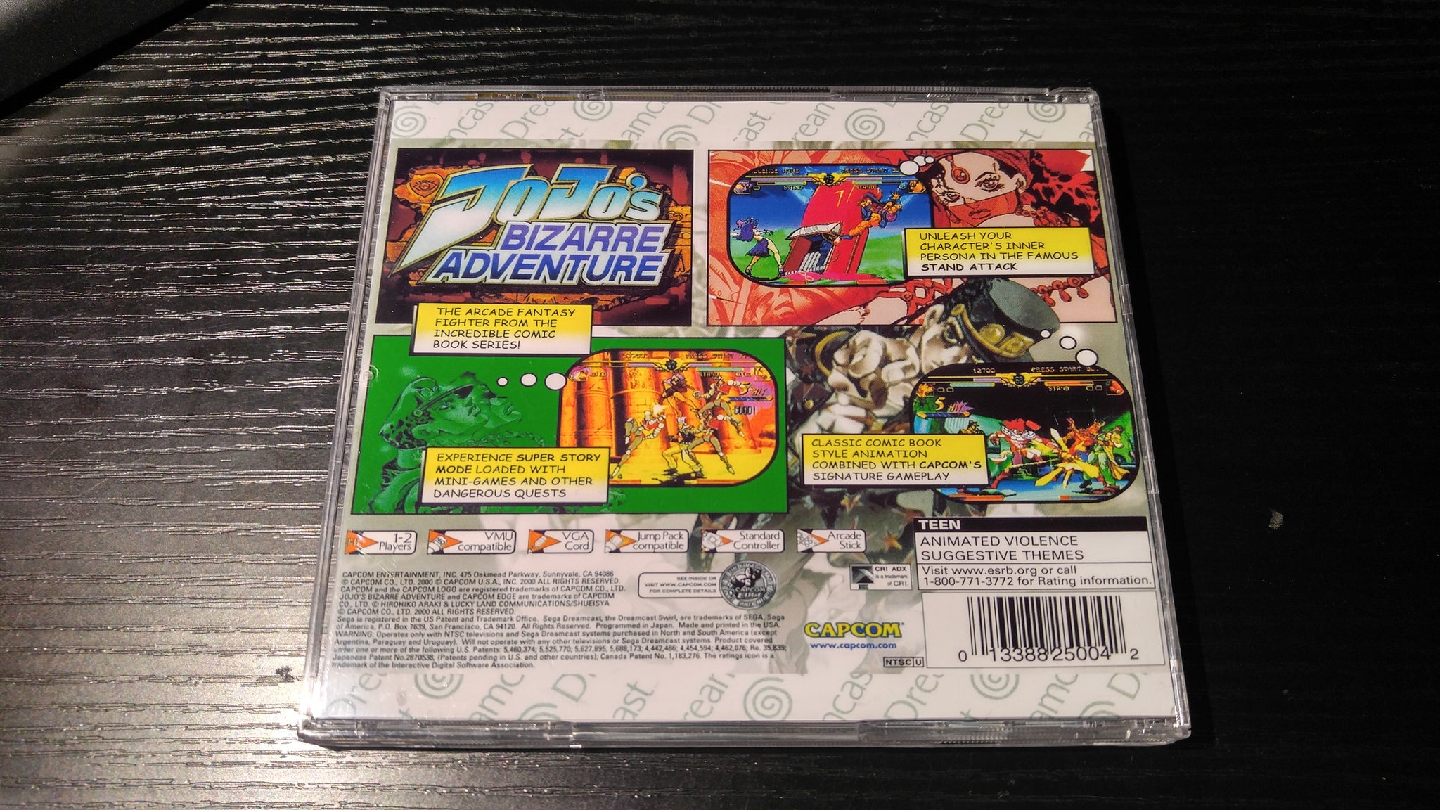 JoJo's Bizarre Adventure Sur SEGA Dreamcast – Neuf Sous Blister – Version Japonaise PAL