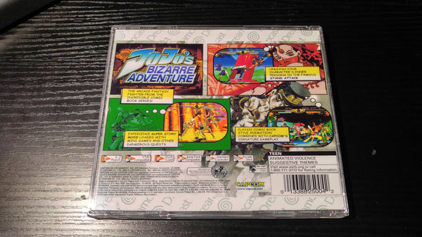 Jojo's Bizarre Adventure Sega Dreamcast reproduction