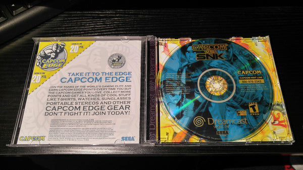 Capcom vs SNK Sega Dreamcast Reproduction
