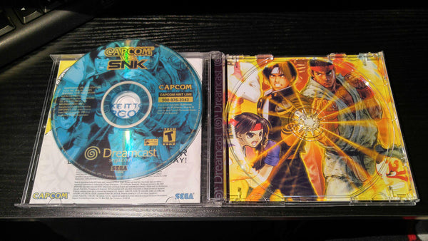 Capcom vs SNK Sega Dreamcast Reproduction